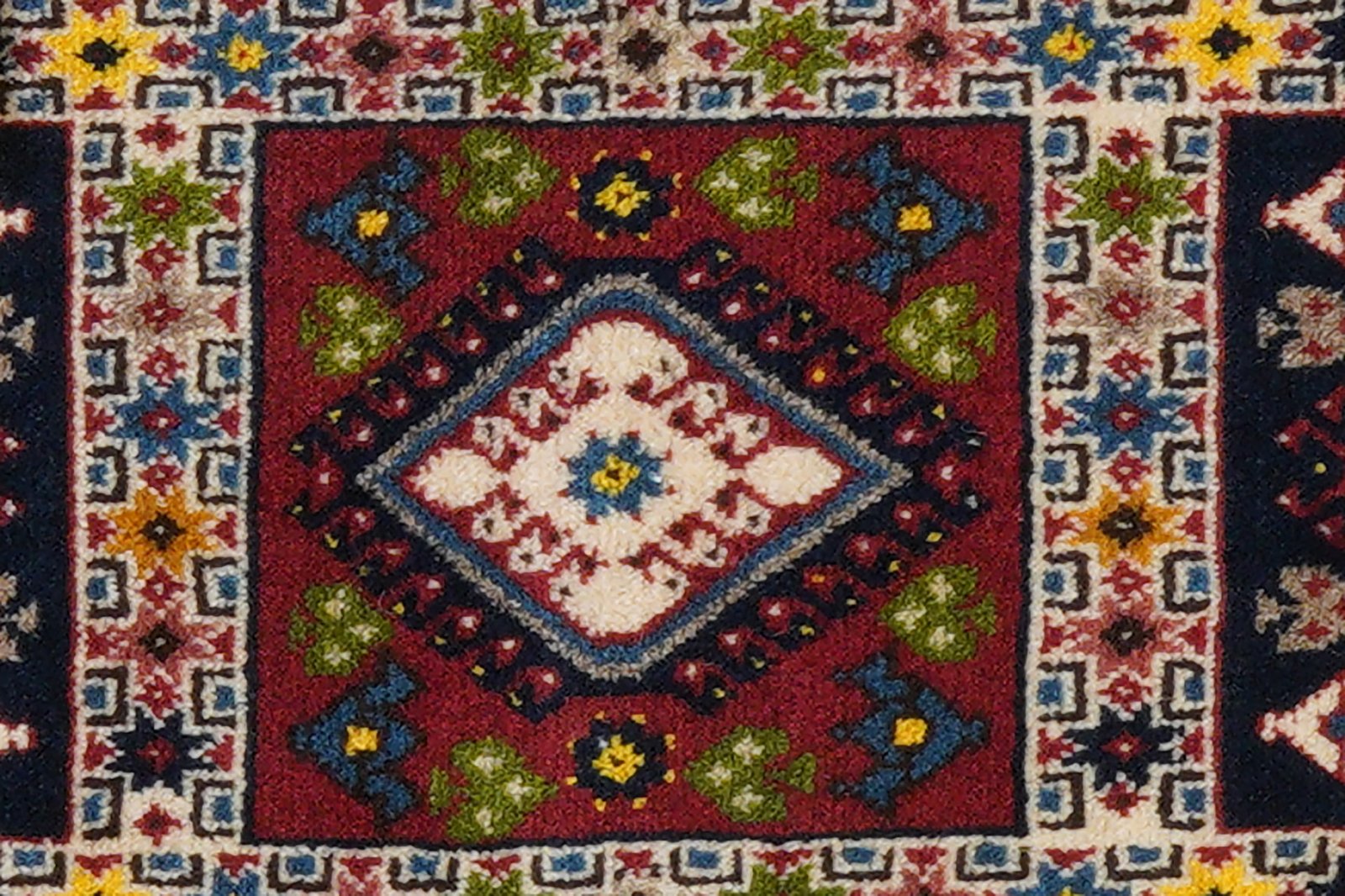 Yalameh — Hand-knotted, 60x93 cm, Multicolor, 100% Virgin Wool | View 7