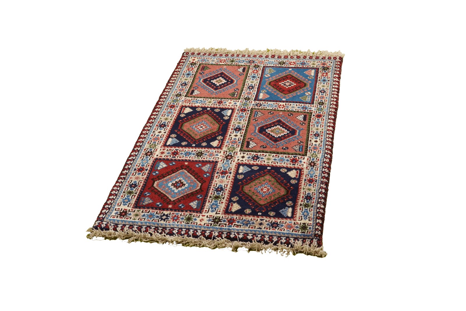 Yalameh — Hand-knotted, 62x96 cm, Multicolor, 100% Virgin Wool | View 5
