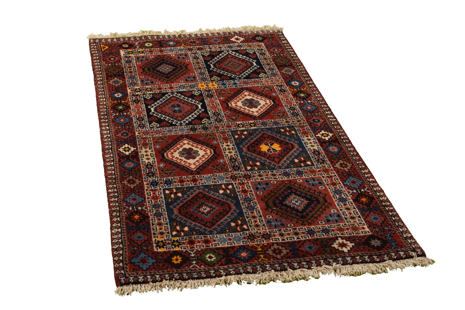 Yalameh — Hand-knotted, 78x128 cm, Multicolor, 100% Virgin Wool | View 4