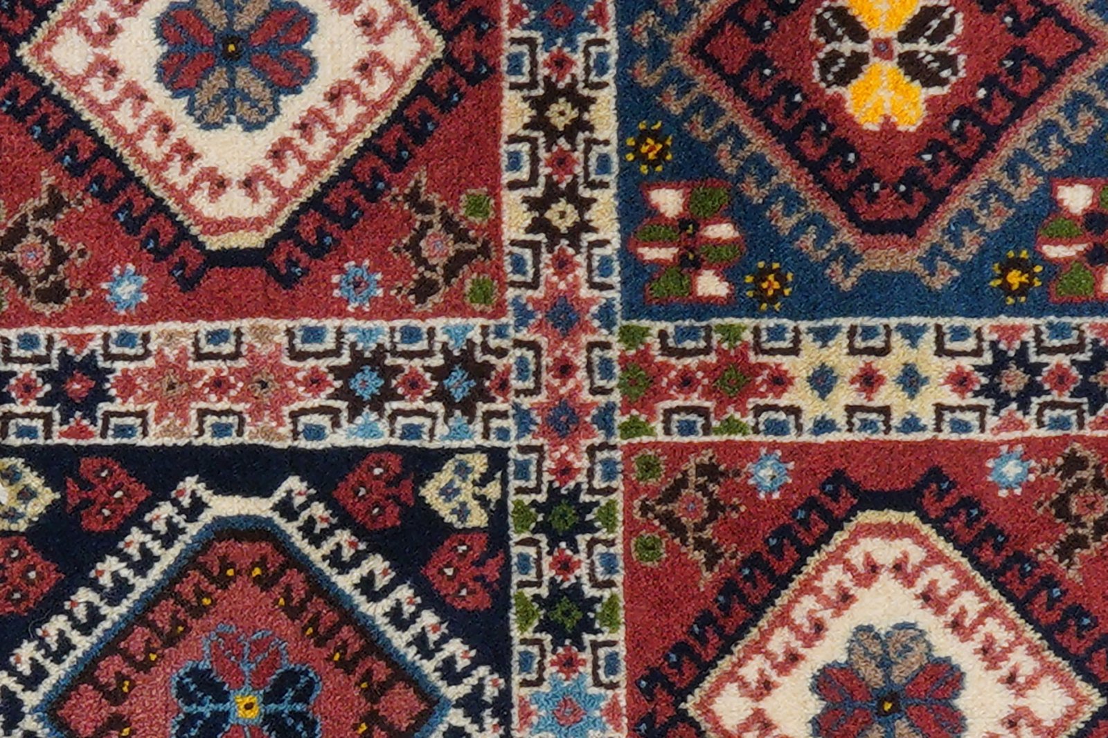 Yalameh — Hand-knotted, 78x128 cm, Multicolor, 100% Virgin Wool | View 7