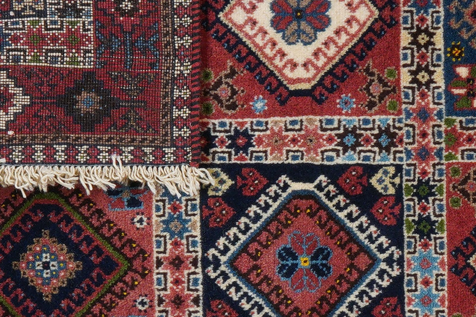 Yalameh — Hand-knotted, 78x128 cm, Multicolor, 100% Virgin Wool | View 8