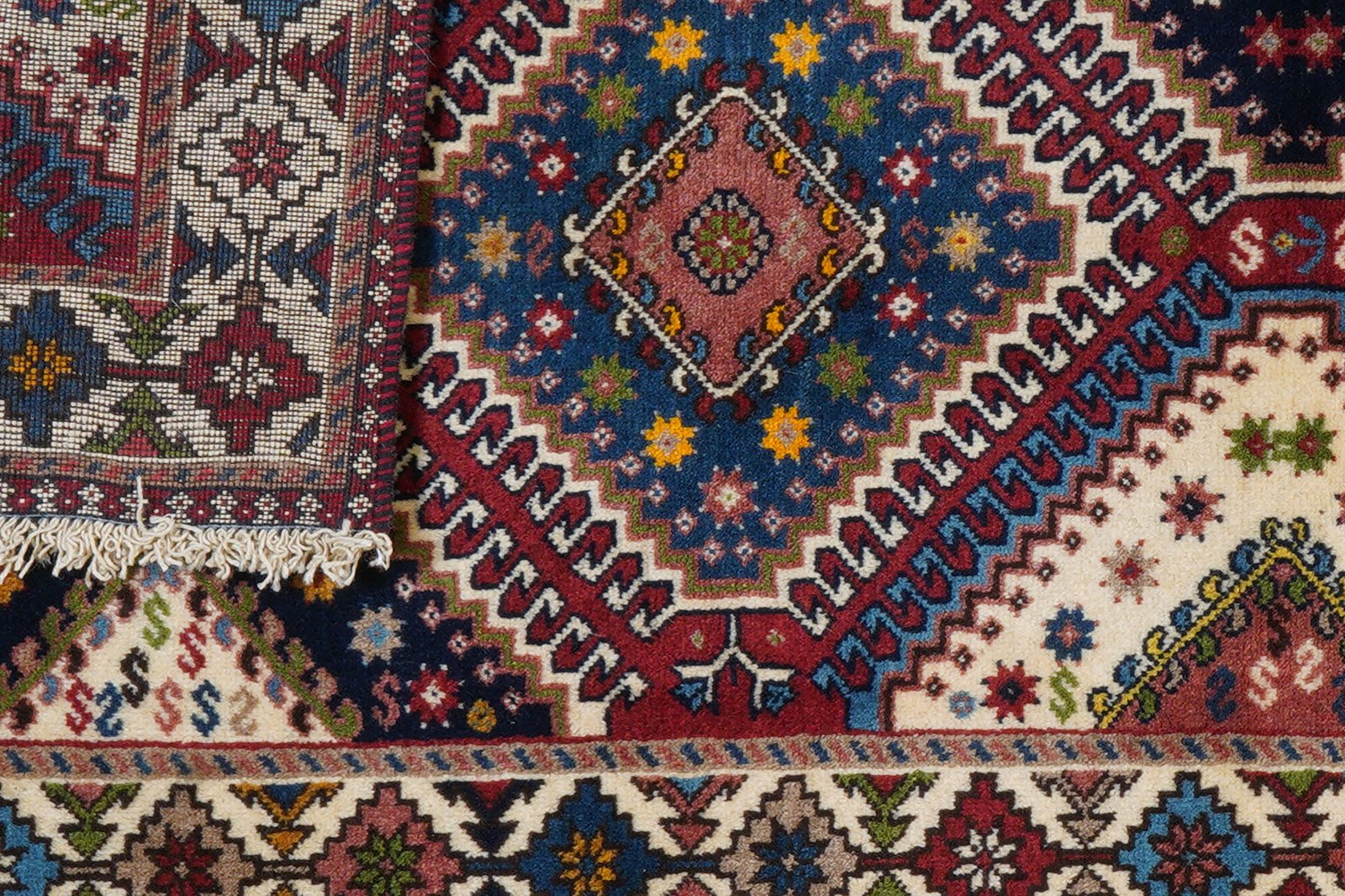 Yalameh — Hand-knotted, 80x197 cm, Beige, 100% Virgin Wool | View 8