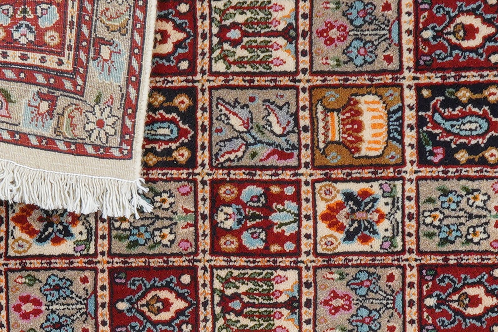 Moud Felder — Hand-knotted, 59x86 cm, Multicolor, 100% Virgin Wool | View 7
