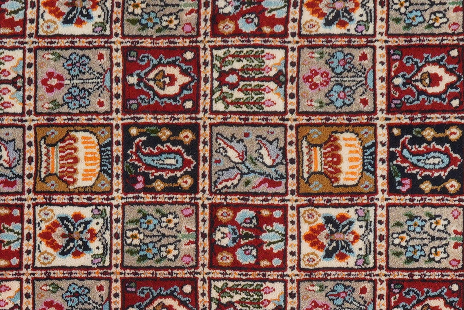 Moud Felder — Hand-knotted, 59x86 cm, Multicolor, 100% Virgin Wool | View 8