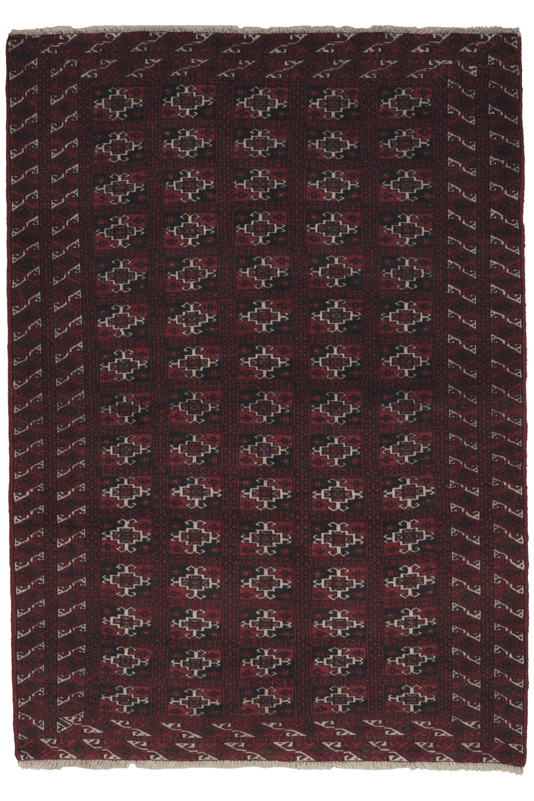 Turkman — Hand-knotted, 112x156 cm, Multicolor, 100% Virgin Wool | Main view