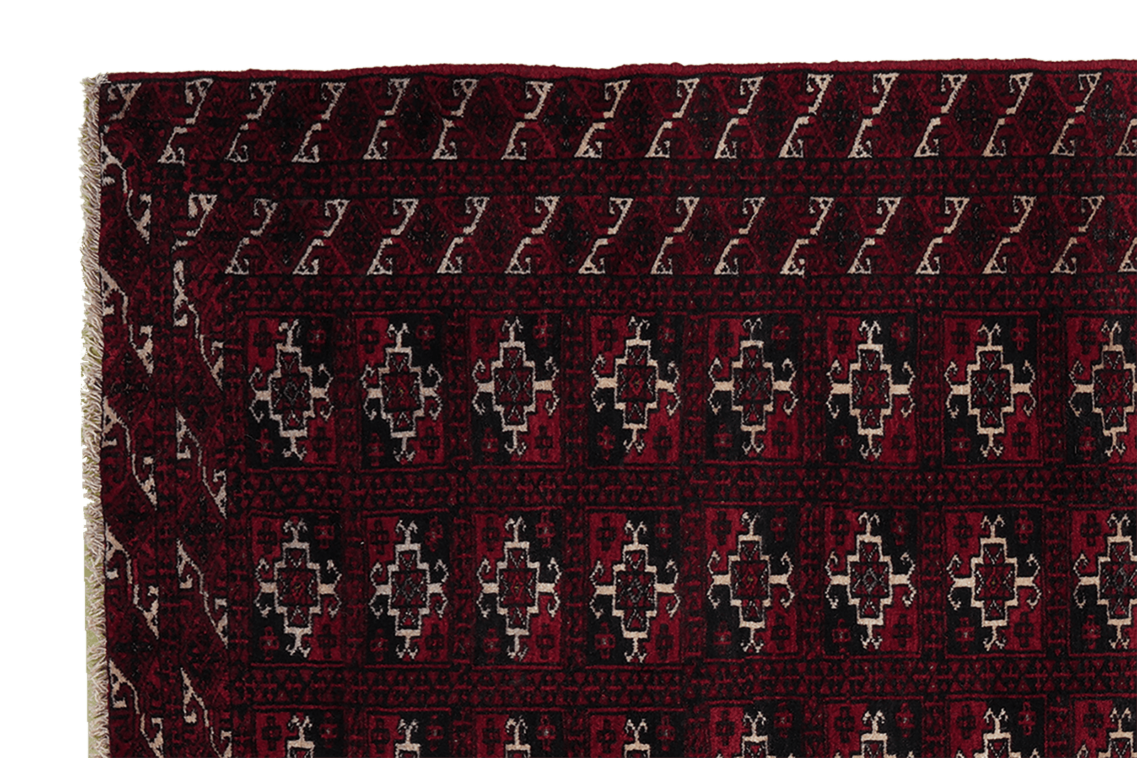 Turkman — Hand-knotted, 112x156 cm, Multicolor, 100% Virgin Wool | View 3