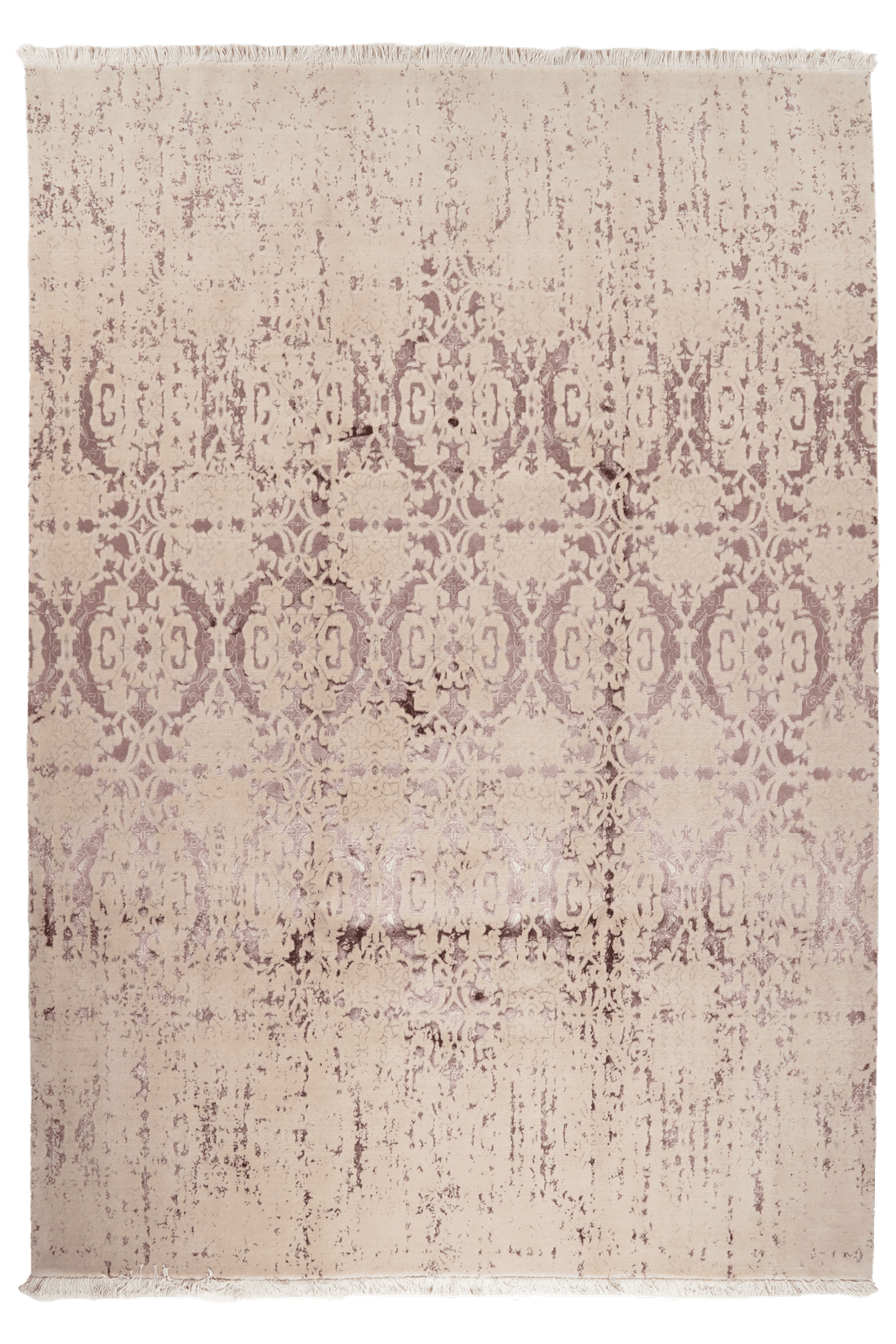 Paradayda — Hand-knotted, 202x291 cm, Pink, 70% Baumwolle, 30% Viskose | Main view