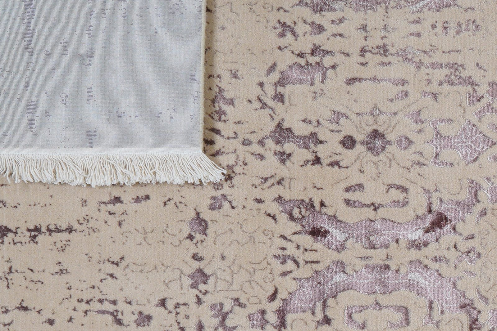 Paradayda — Hand-knotted, 202x291 cm, Pink, 70% Baumwolle, 30% Viskose | View 8