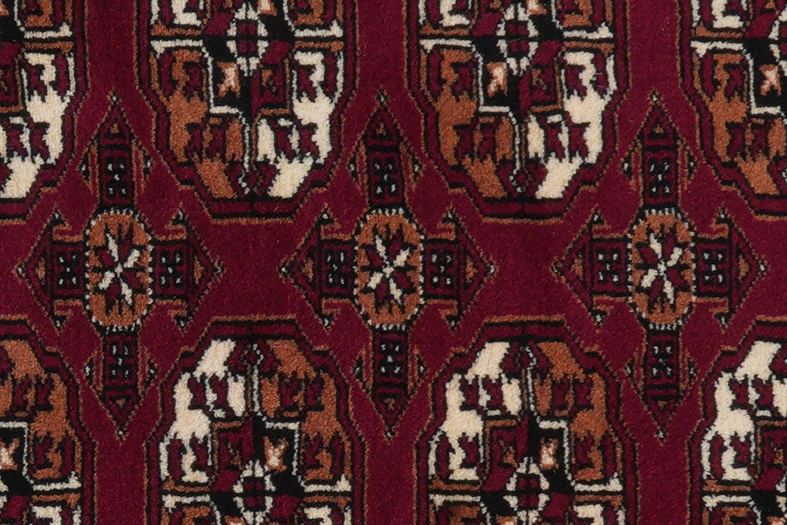 Turkman — Hand-knotted, 102x192 cm, Red, 100% Virgin Wool | View 7