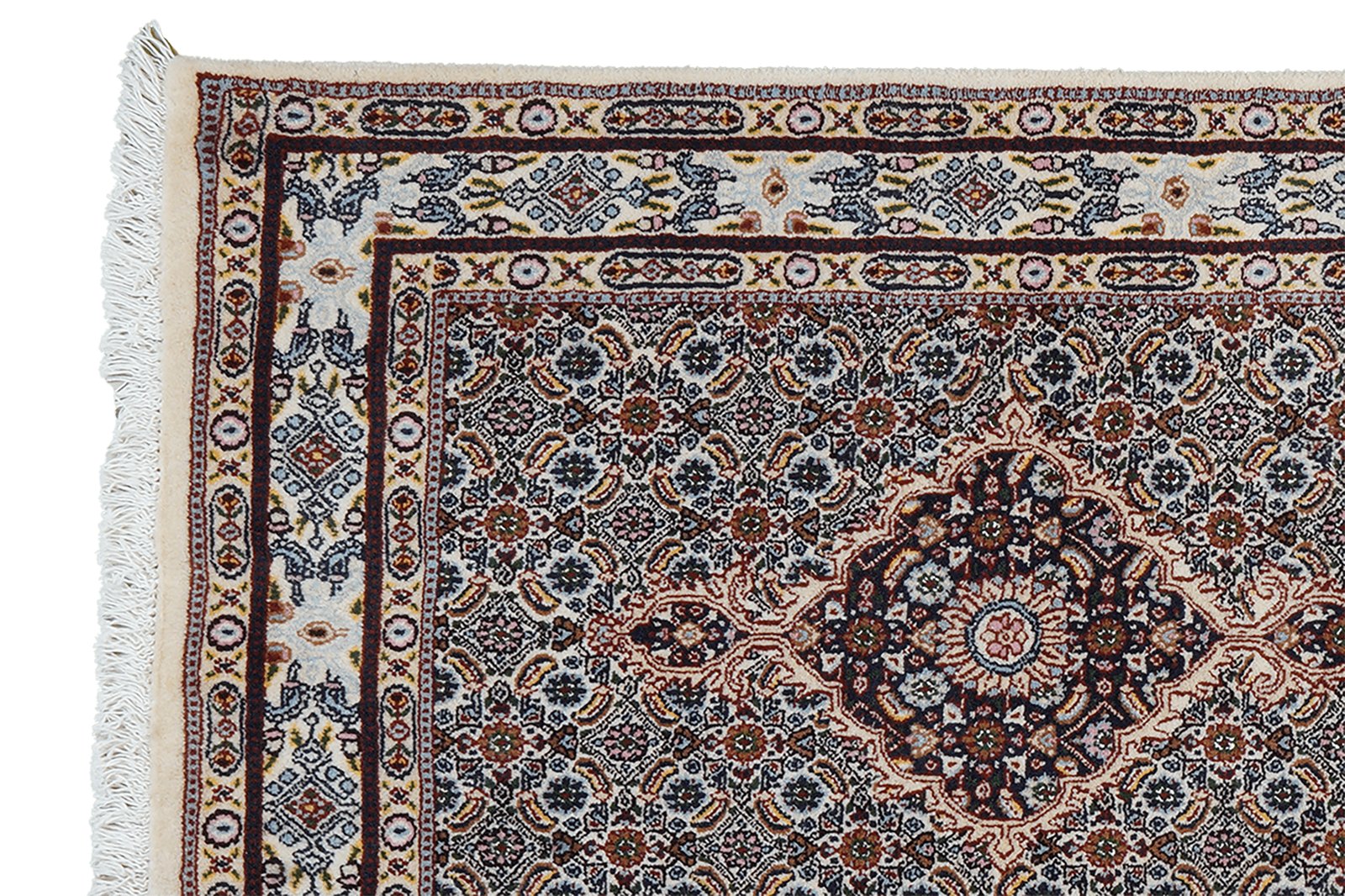 Moud Mahi — Hand-knotted, 76x193 cm, Beige, 100% Virgin Wool | View 3