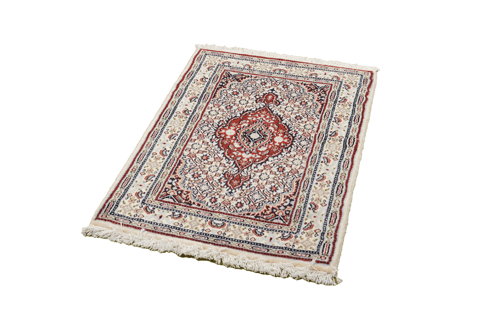 Moud Mahi — Hand-knotted, 58x87 cm, Beige, 100% Virgin Wool | View 5