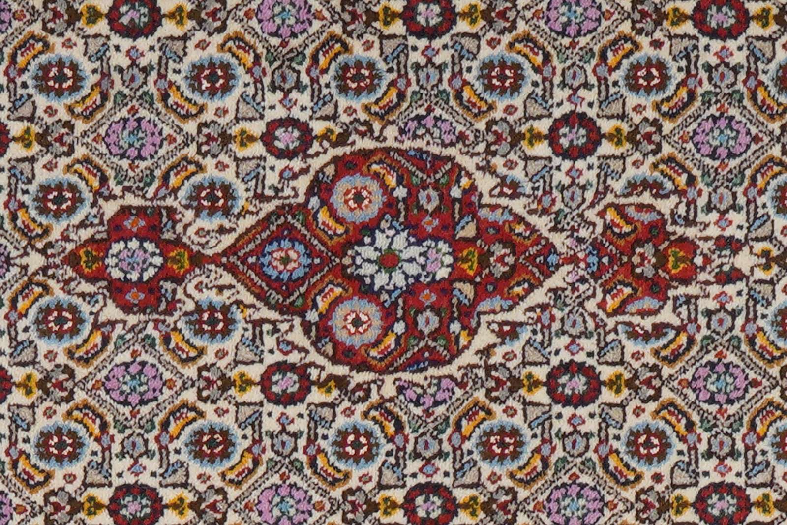 Moud Mahi — Hand-knotted, 58x88 cm, Beige, 100% Virgin Wool | View 8