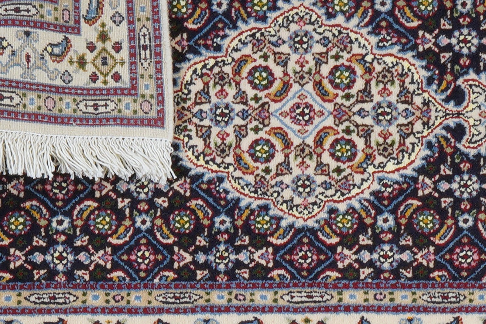 Moud Mahi — Hand-knotted, 56x90 cm, Blue, 100% Virgin Wool | View 7