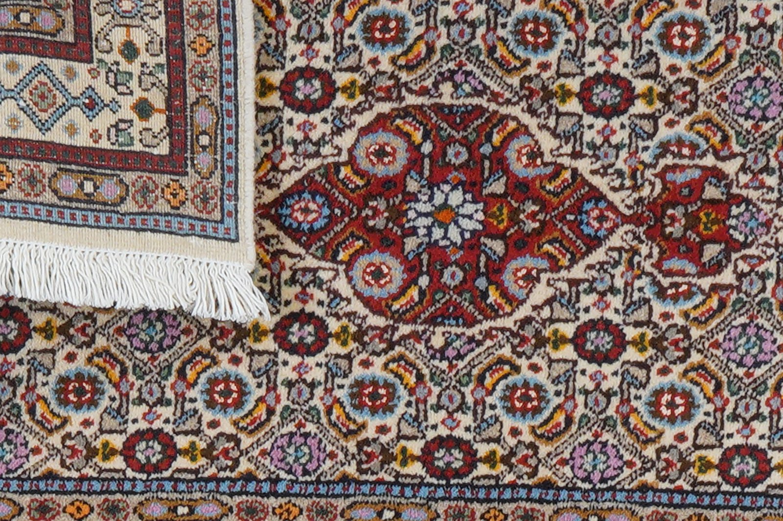 Moud Mahi — Hand-knotted, 58x87 cm, Beige, 100% Virgin Wool | View 7