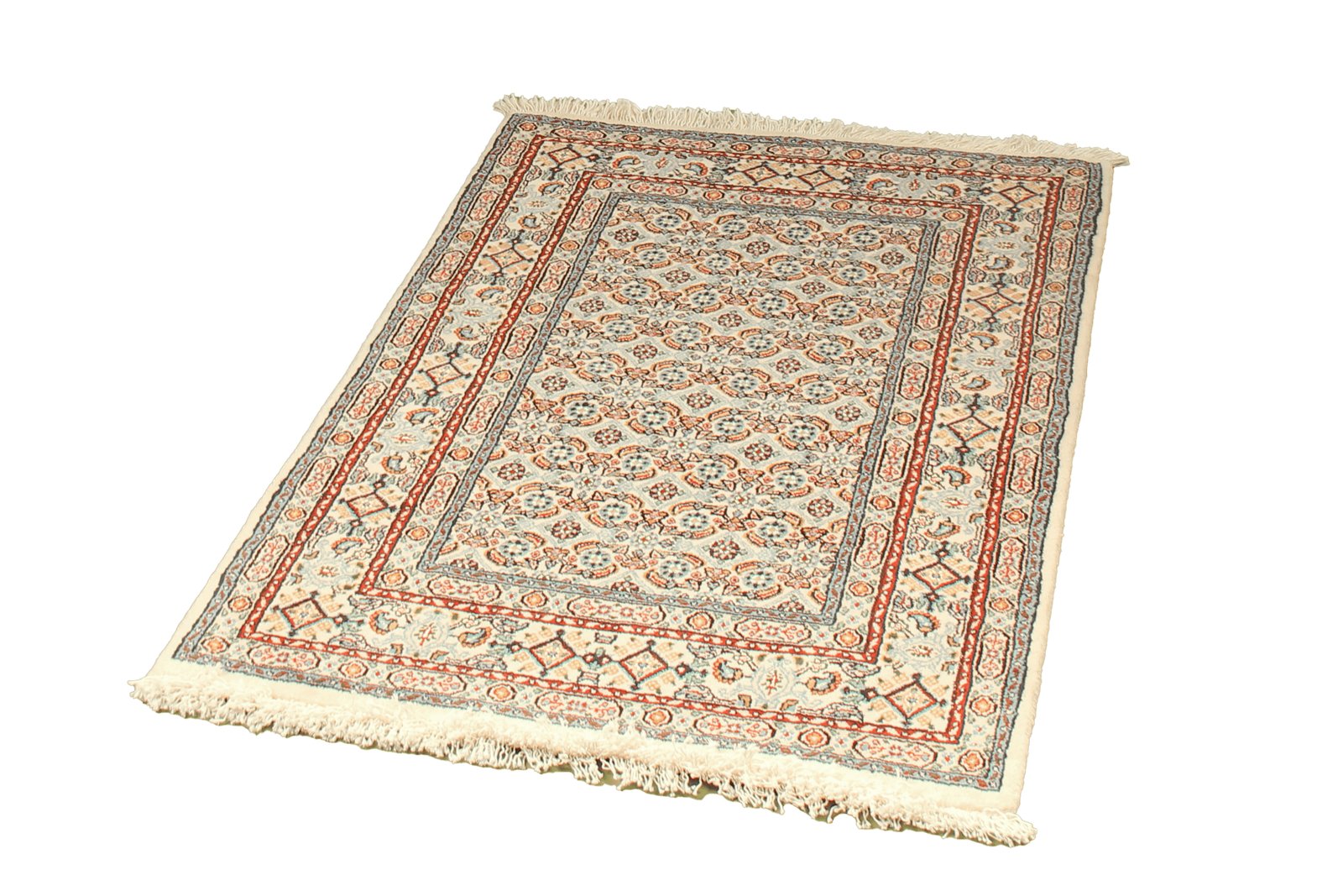 Moud Mahi — Hand-knotted, 79x115 cm, Beige, 100% Virgin Wool | View 5