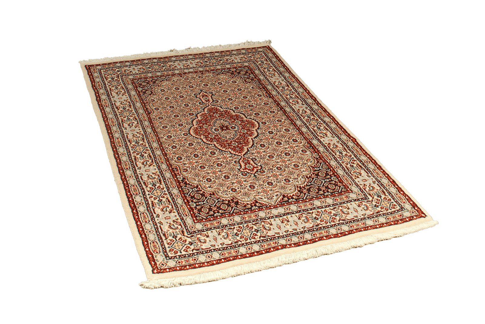 Moud Mahi — Hand-knotted, 93x150 cm, Brown, 100% Virgin Wool | View 4