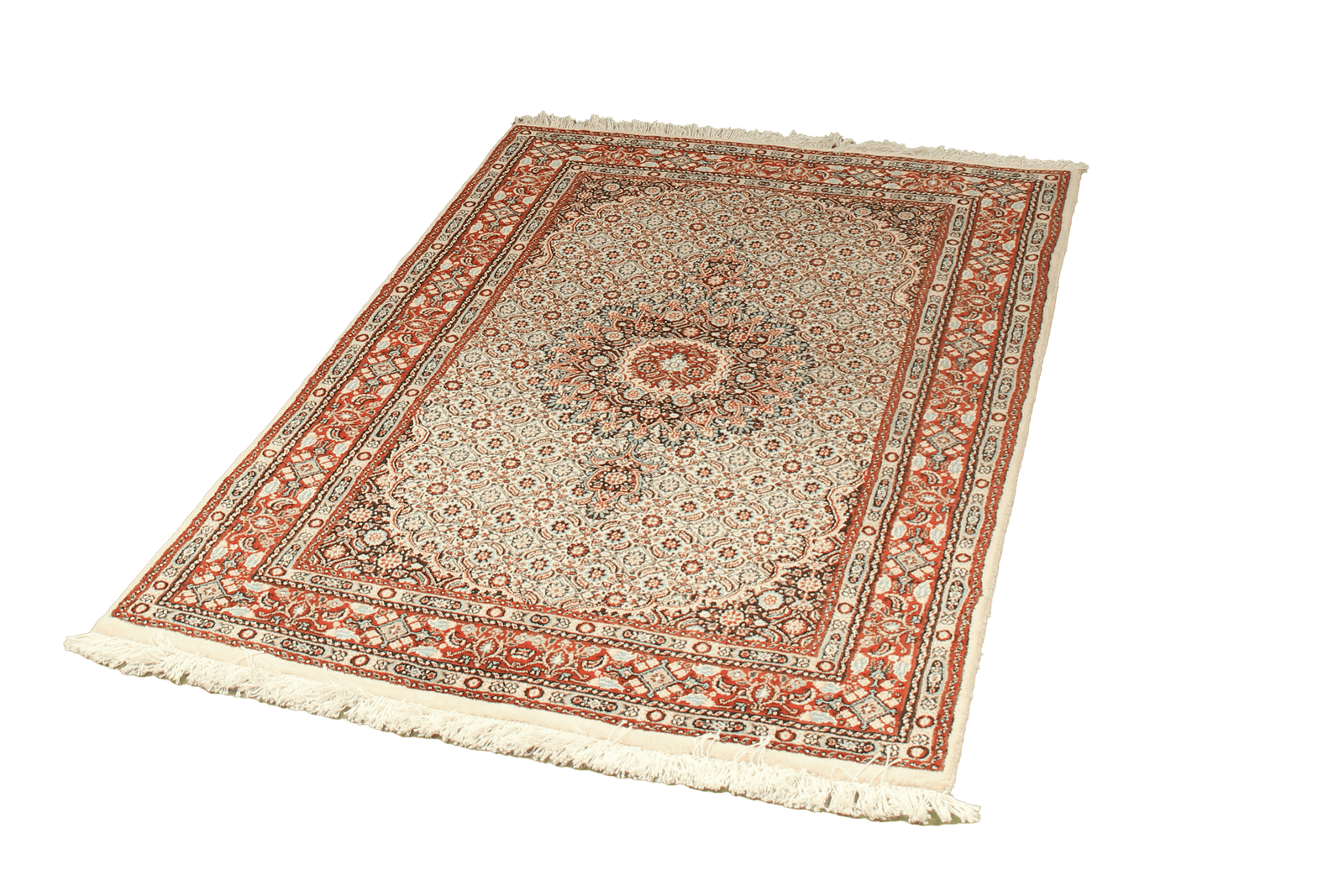 Moud Mahi — Hand-knotted, 95x146 cm, Brown, 100% Virgin Wool | View 5