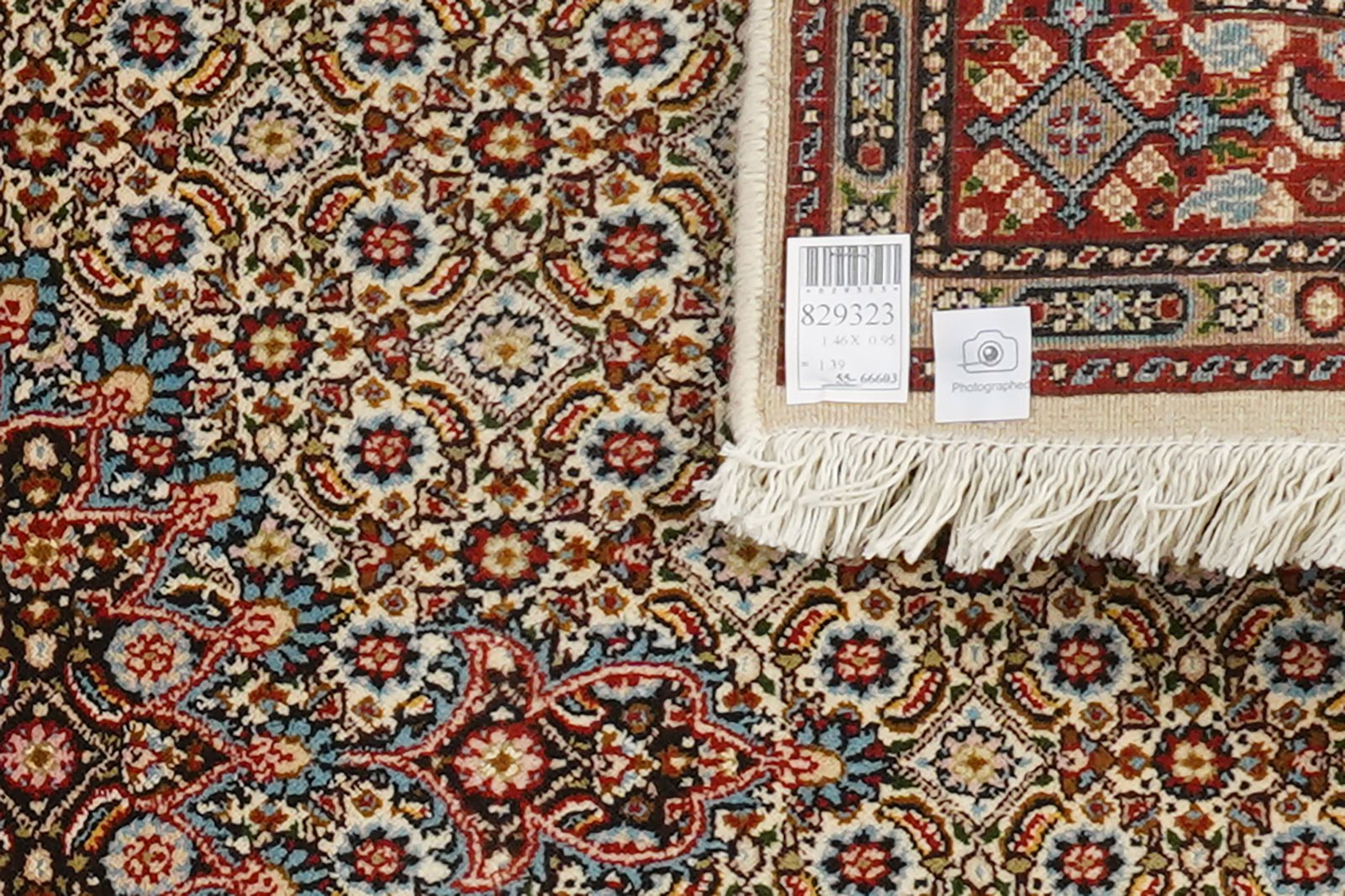Moud Mahi — Hand-knotted, 95x146 cm, Brown, 100% Virgin Wool | View 6