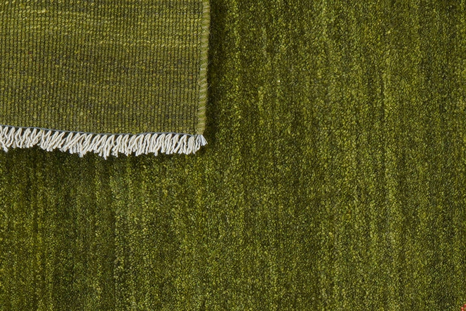Gabbeh — Hand-knotted, 85x115 cm, Green, 100% Virgin Wool | View 6