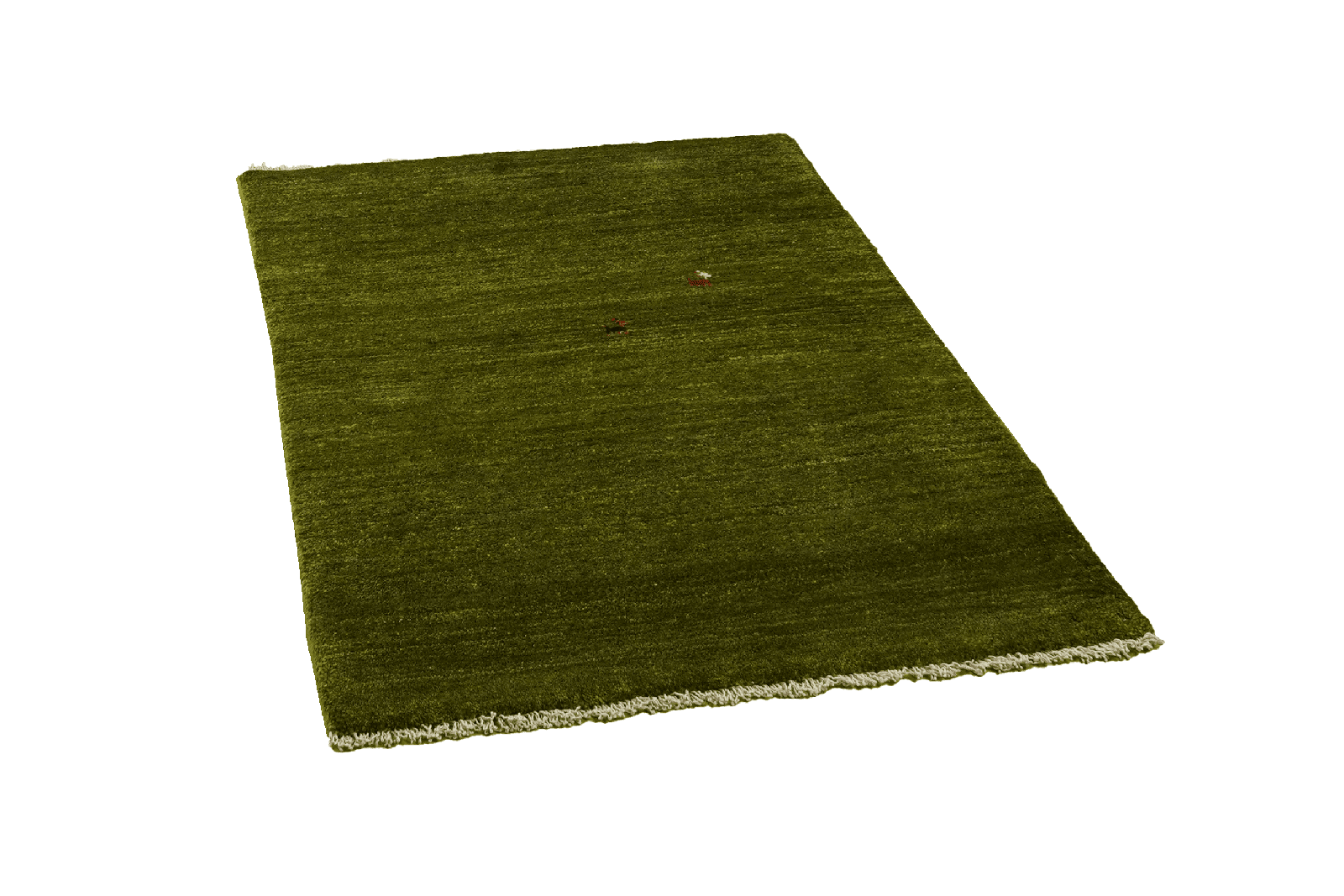 Gabbeh — Hand-knotted, 84x120 cm, Green, 100% Virgin Wool | View 4