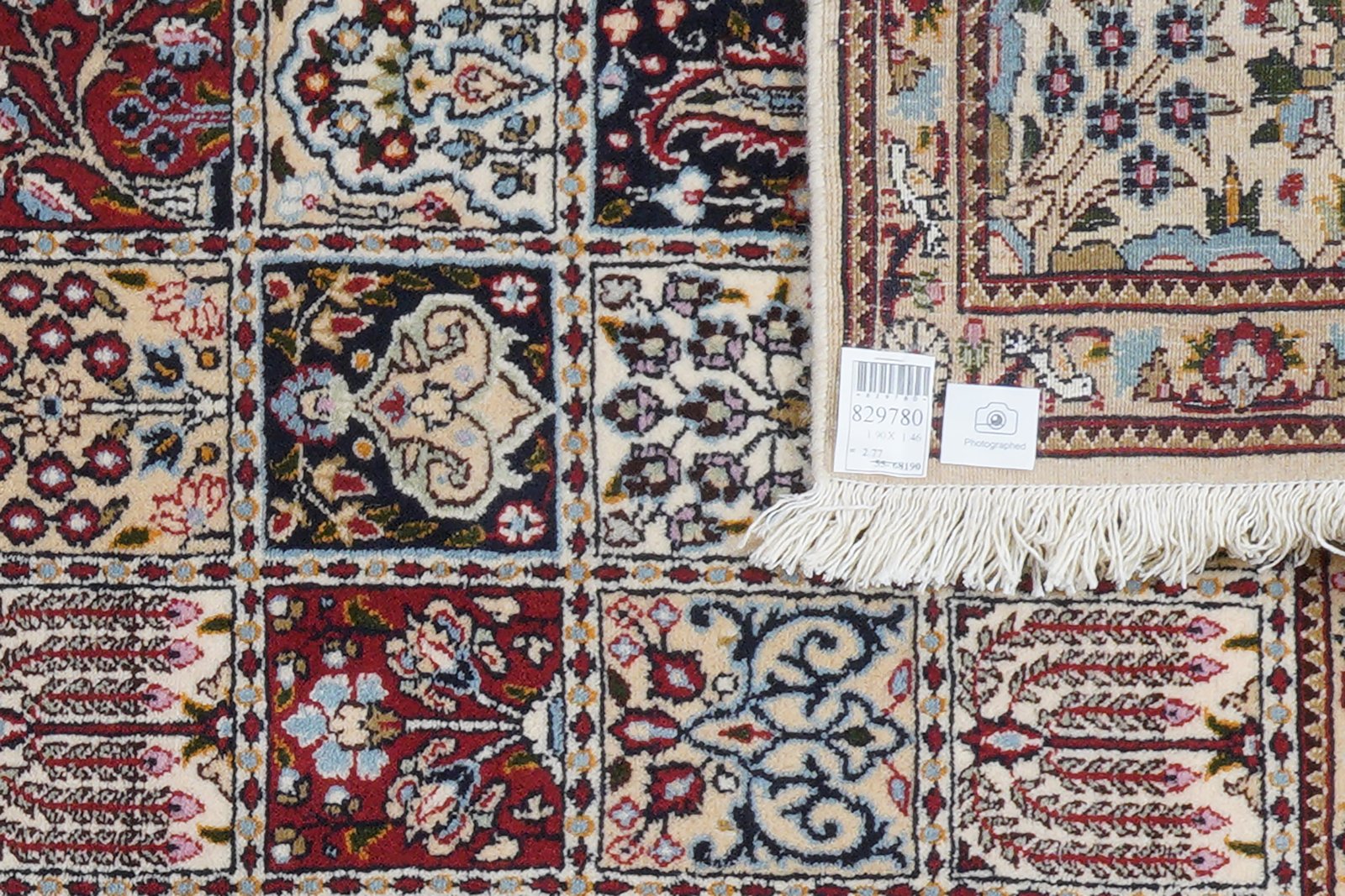 Moud Felder — Hand-knotted, 146x190 cm, Multicolor, 100% Virgin Wool | View 6