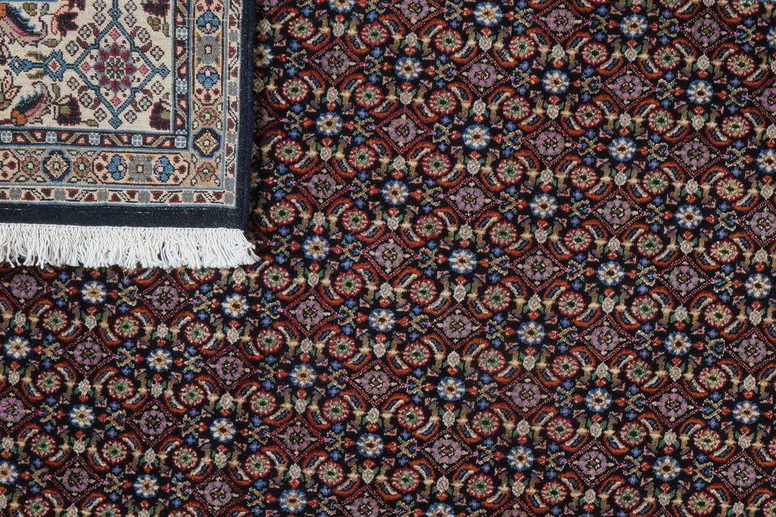 Moud Mahi — Handgefertigt, 240x166 cm, Beige, 100% Virgin Wool | View 9