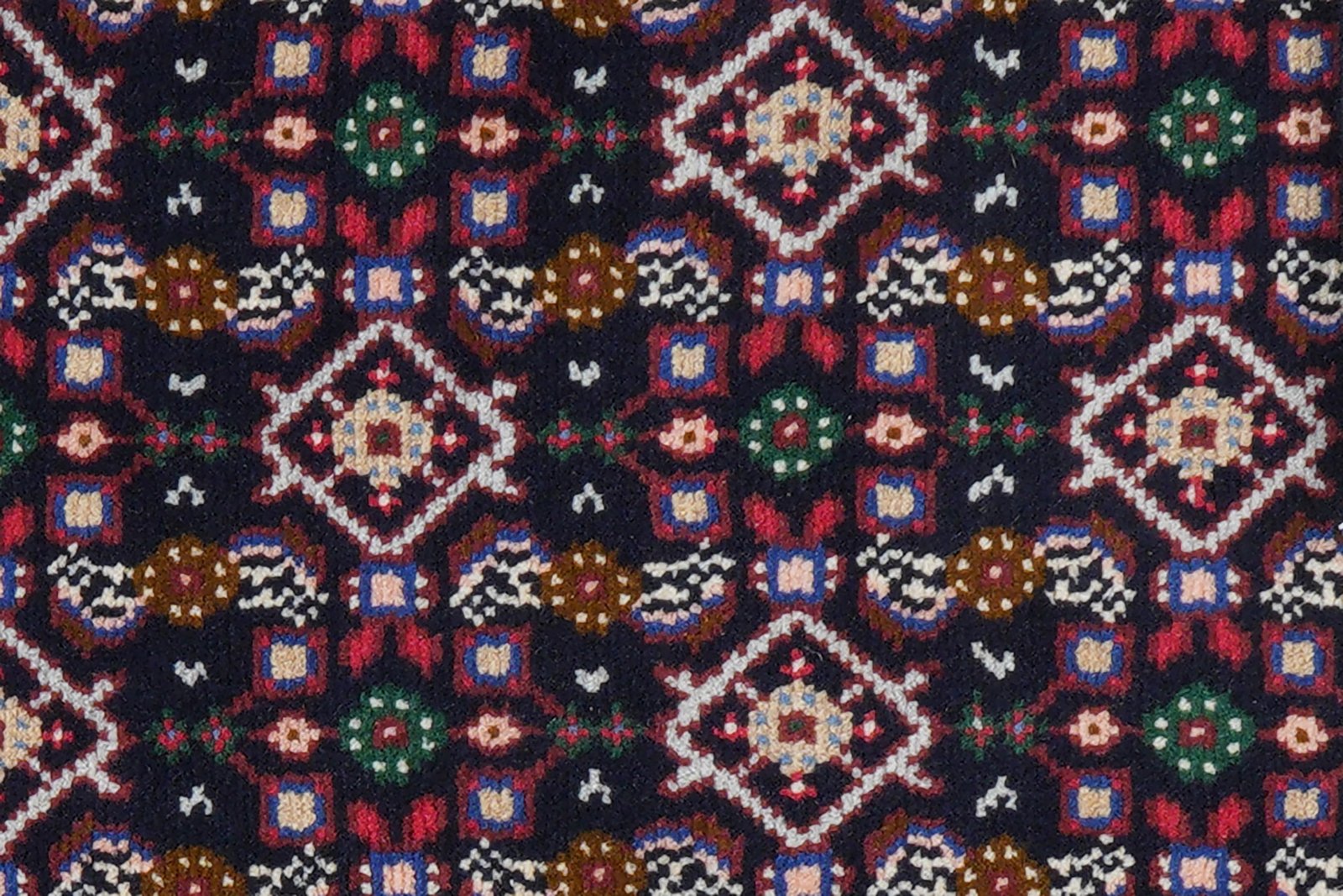 Hosseinabad — Hand-knotted, 66x117 cm, Blue, 100% Virgin Wool | View 7