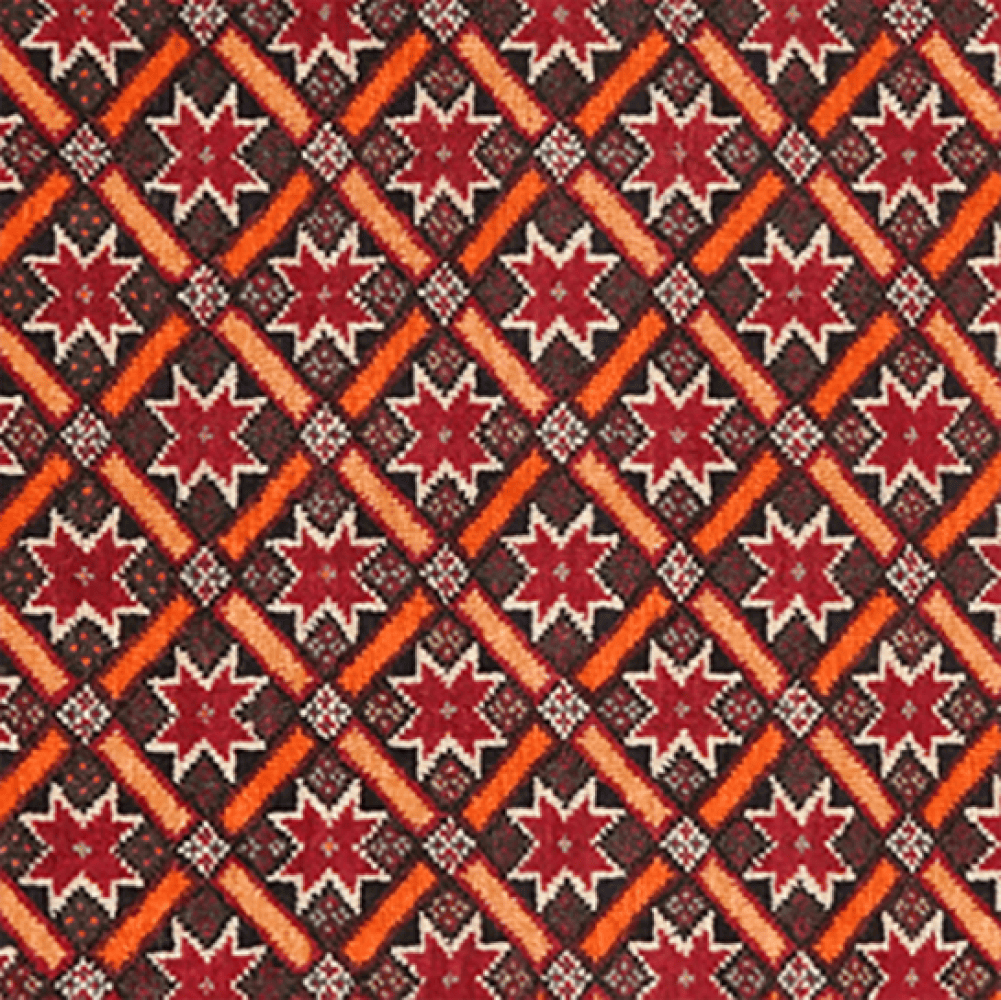 Gashgai — Hand-knotted, 63x60 cm, Multicolor, 100% Virgin Wool | View 4