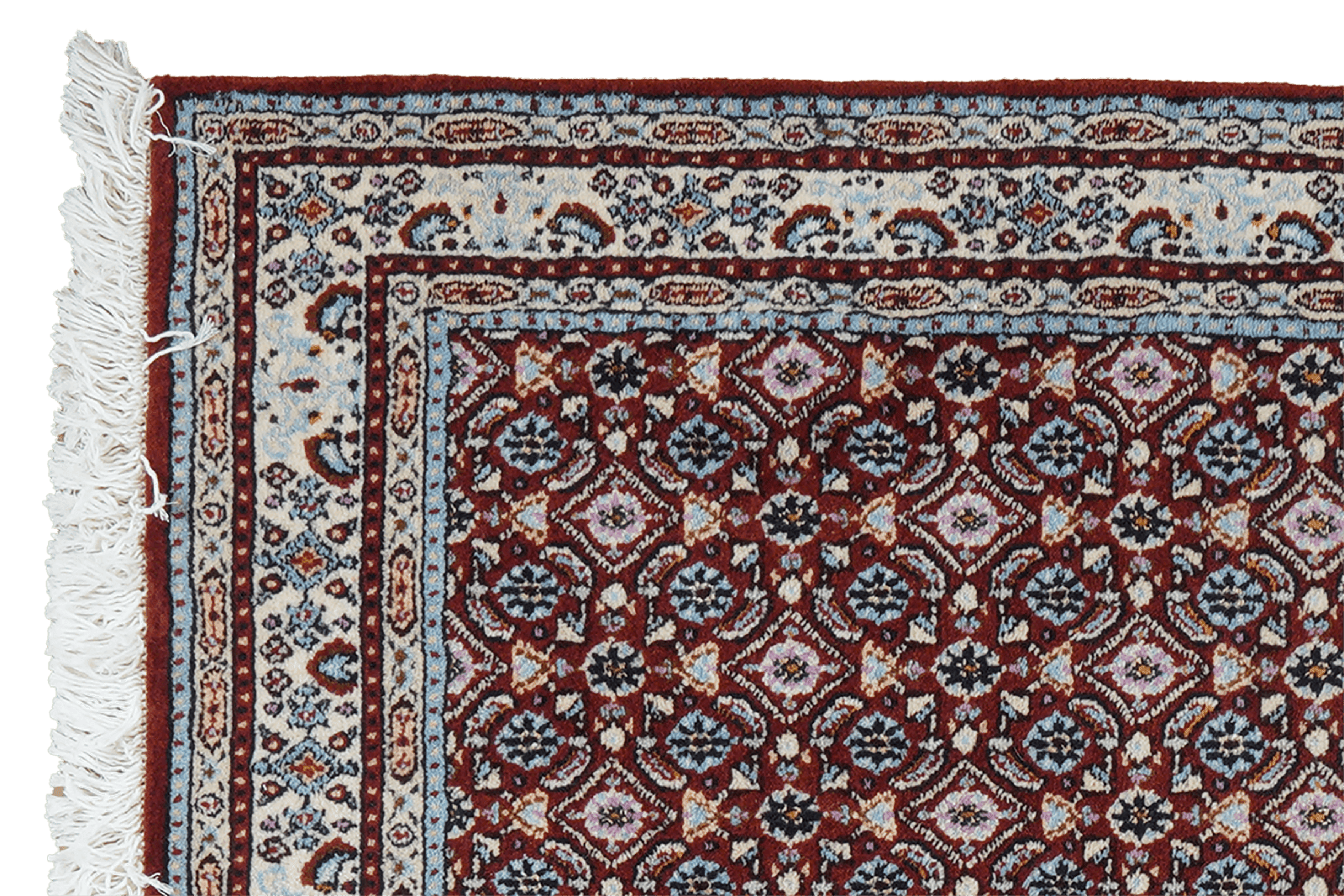 Moud Mahi — Hand-knotted, 58x92 cm, Red, 100% Virgin Wool | View 3