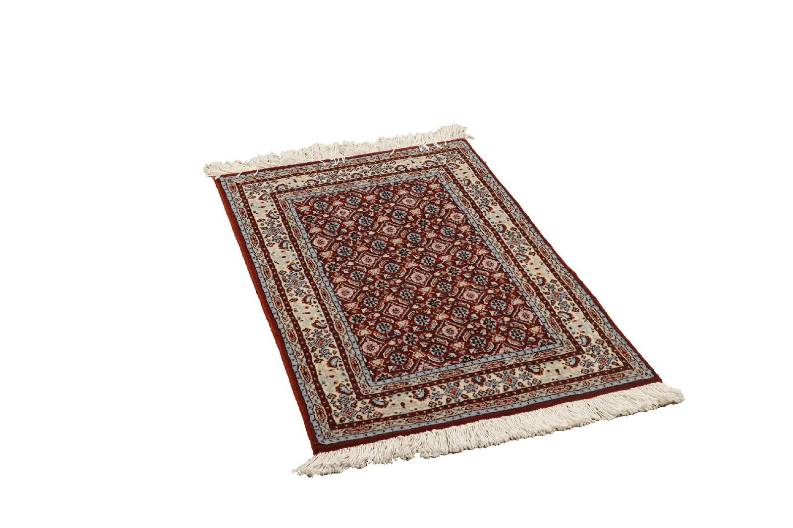 Moud Mahi — Hand-knotted, 58x89 cm, Red, 100% Virgin Wool | View 4