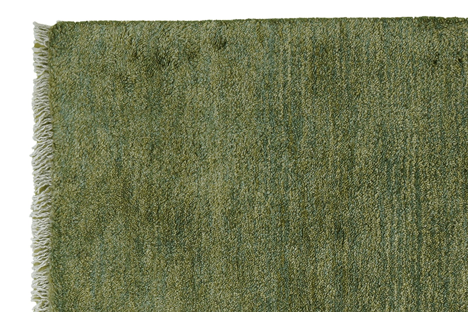 Gabbeh — Hand-knotted, 61x85 cm, Green, 100% Virgin Wool | View 3