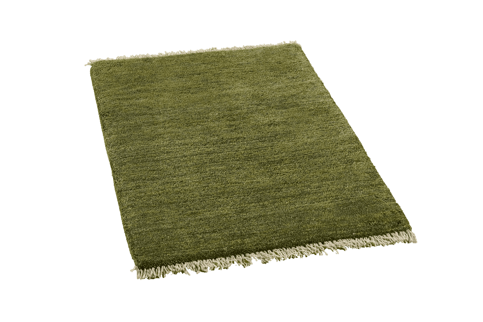 Gabbeh — Hand-knotted, 61x85 cm, Green, 100% Virgin Wool | View 4