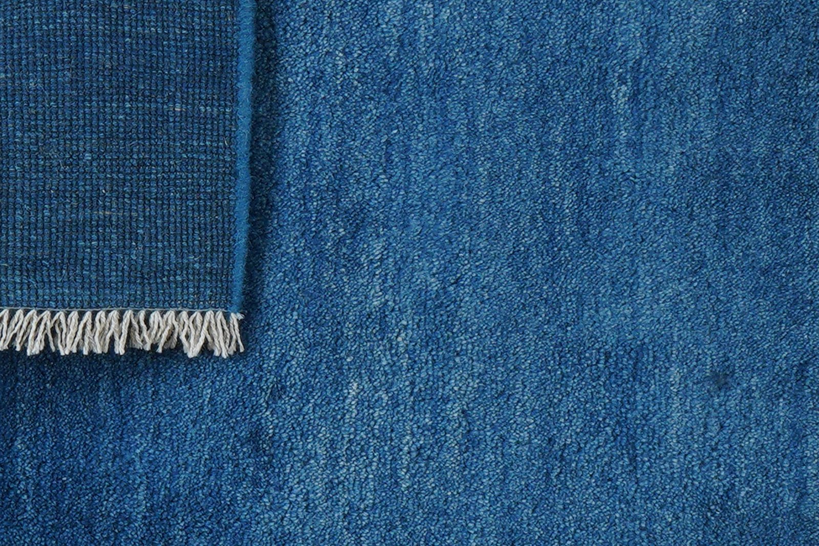 Gabbeh — Hand-knotted, 64x90 cm, Blue, 100% Virgin Wool | View 7