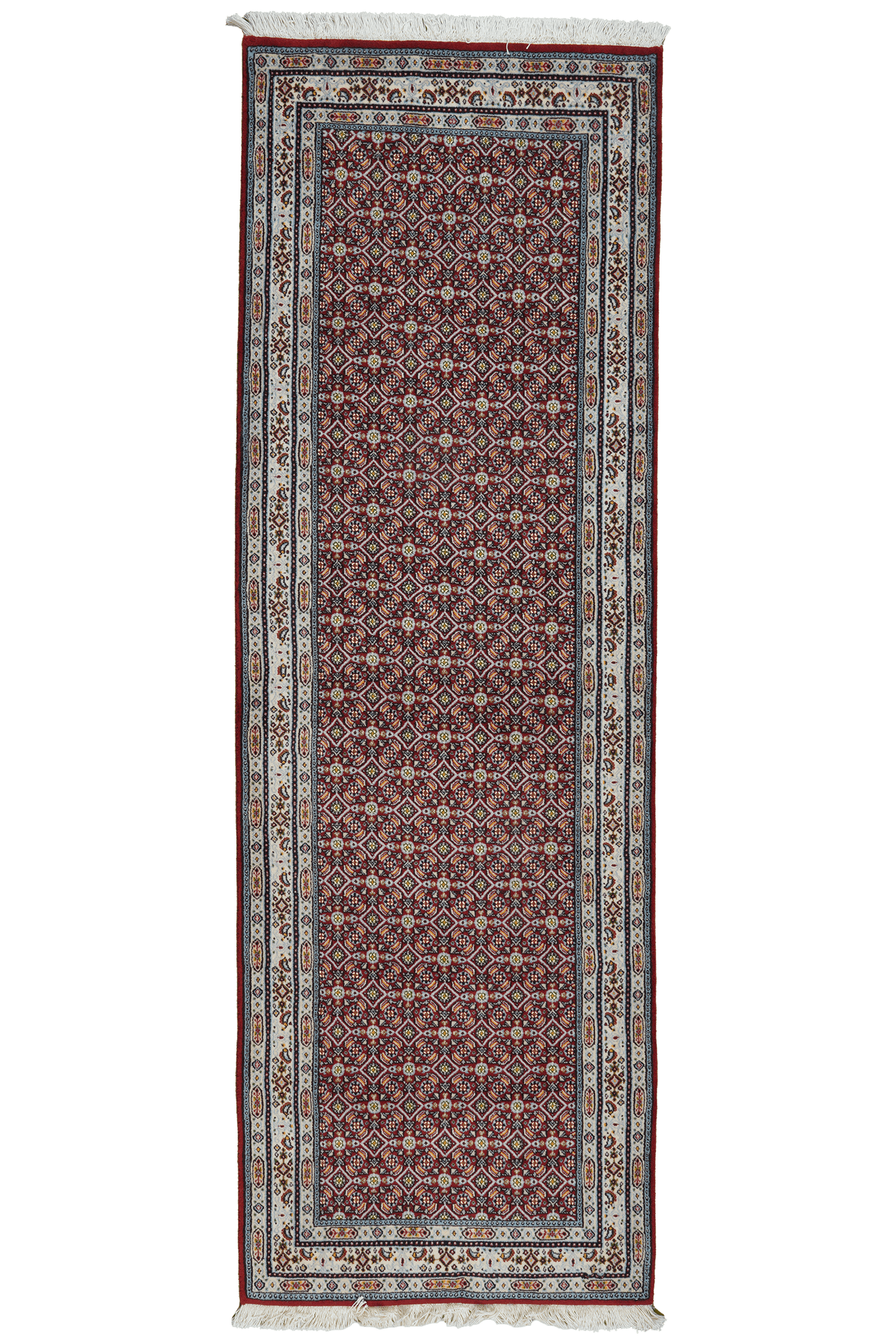 Moud Mahi — Hand-knotted, 78x238 cm, Red, 100% Virgin Wool | Main view