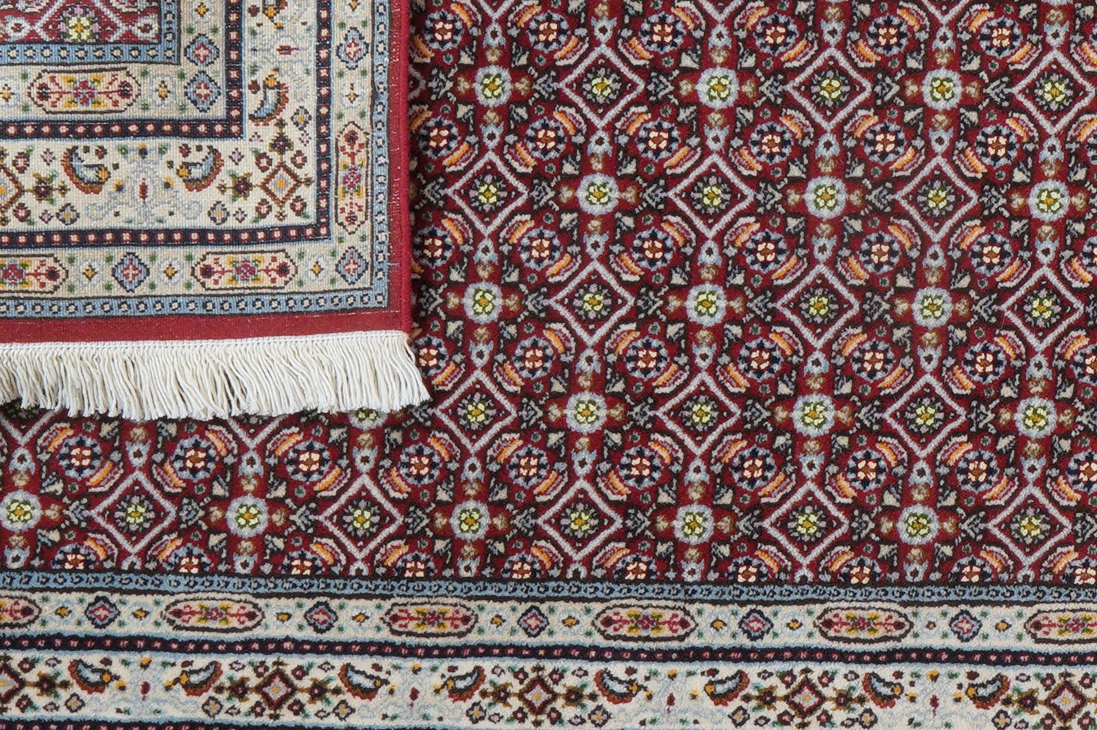 Moud Mahi — Hand-knotted, 78x238 cm, Red, 100% Virgin Wool | View 8