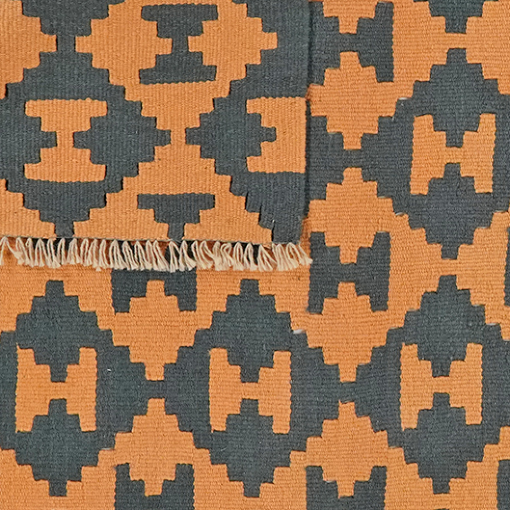 Kelim Gashgai — Handgefertigt, 184x127 cm, Bunt, 100% Virgin Wool | View 7