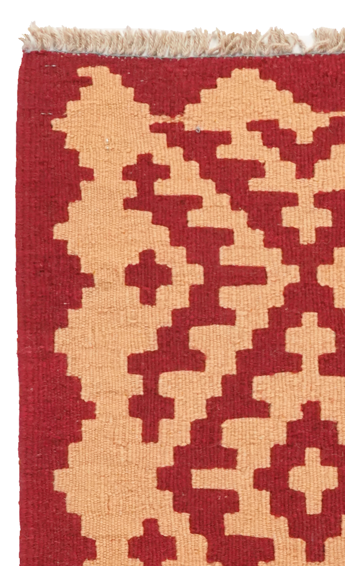 Kelim Gashgai — Handgefertigt, 122x84 cm, Bunt, 100% Virgin Wool | View 4