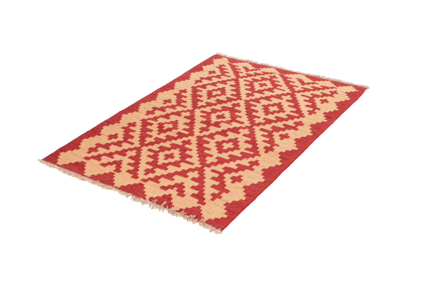 Kelim Gashgai — Handgefertigt, 122x84 cm, Bunt, 100% Virgin Wool | View 6