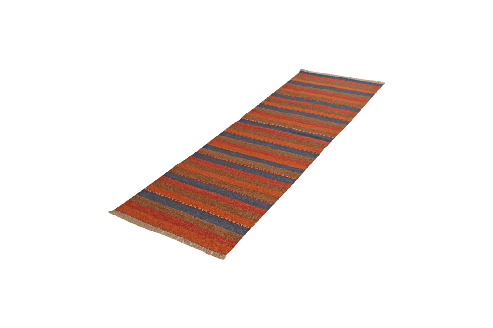 Kelim Gashgai — Handmade, 60x192 cm, Multicolor, 100% Virgin Wool | View 5