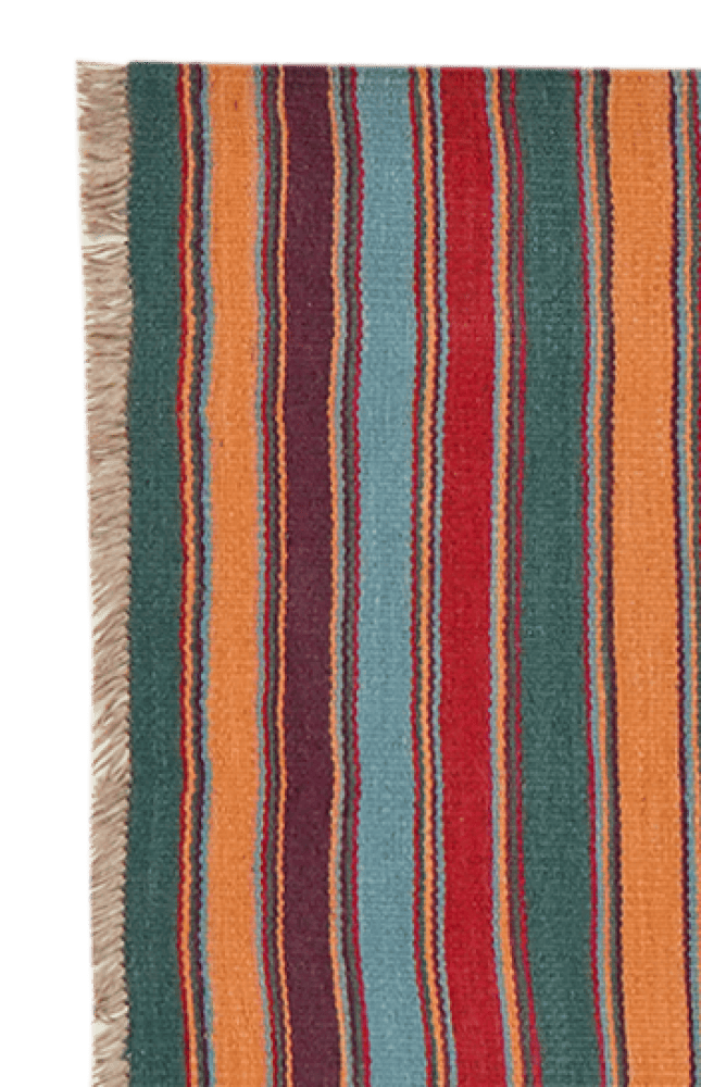 Kelim Gashgai — Handmade, 79x190 cm, Multicolor, 100% Virgin Wool | View 3