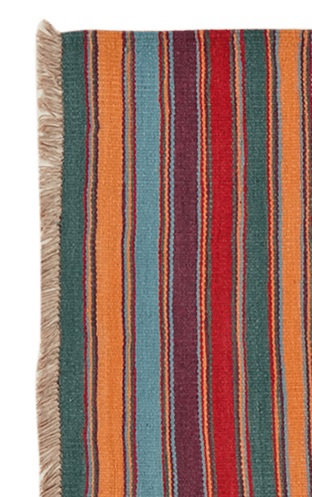 Kelim Gashgai — Handmade, 76x190 cm, Multicolor, 100% Virgin Wool | View 3