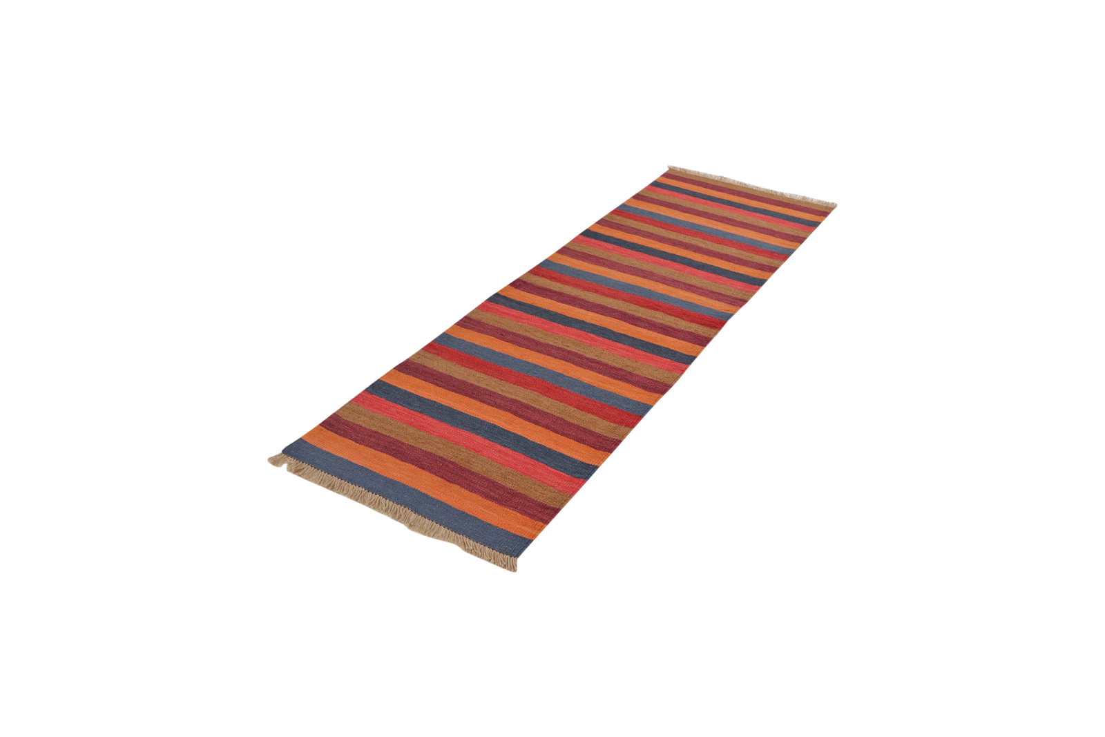 Kelim Gashgai — Handgefertigt, 192x63 cm, Bunt, 100% Virgin Wool | View 6