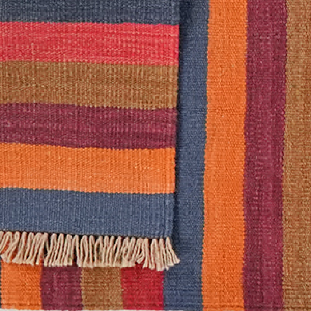 Kelim Gashgai — Handgefertigt, 192x63 cm, Bunt, 100% Virgin Wool | View 7
