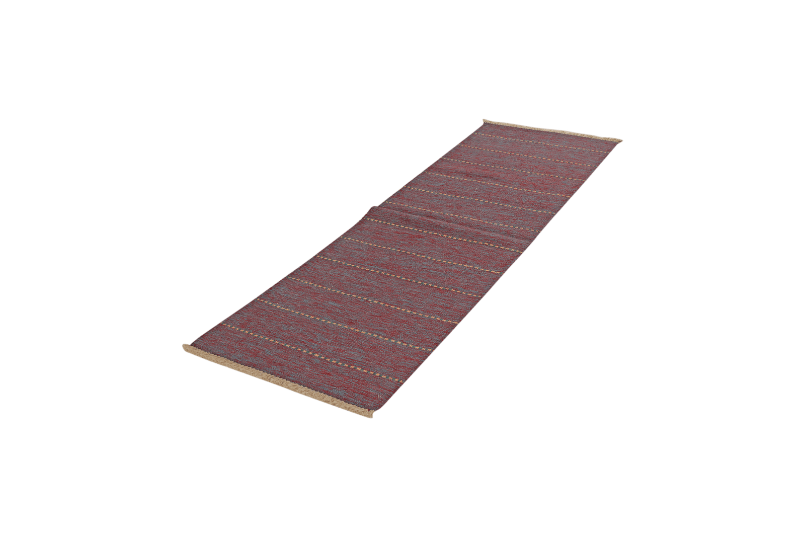 Kelim Gashgai — Handmade, 63x192 cm, Red, 100% Virgin Wool | View 5