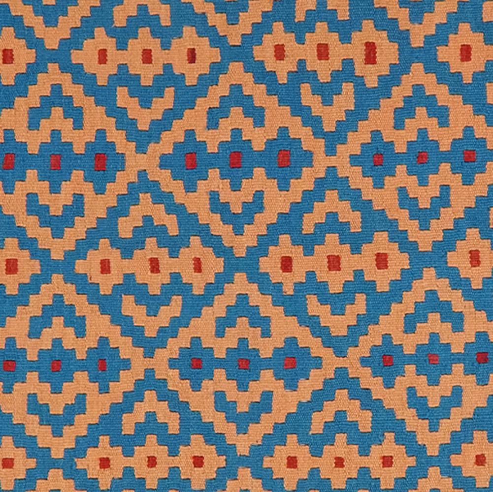 Kelim Gashgai — Handmade, 132x168 cm, Beige, 100% Virgin Wool | View 4