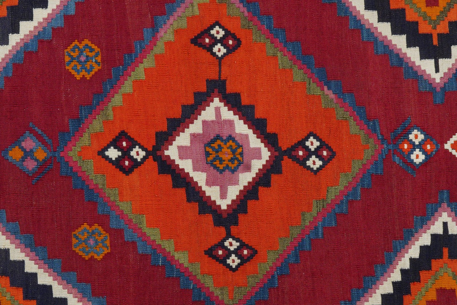 Kelim Gashgai Old — Handmade, 165x281 cm, Multicolor, 100% Virgin Wool | View 6