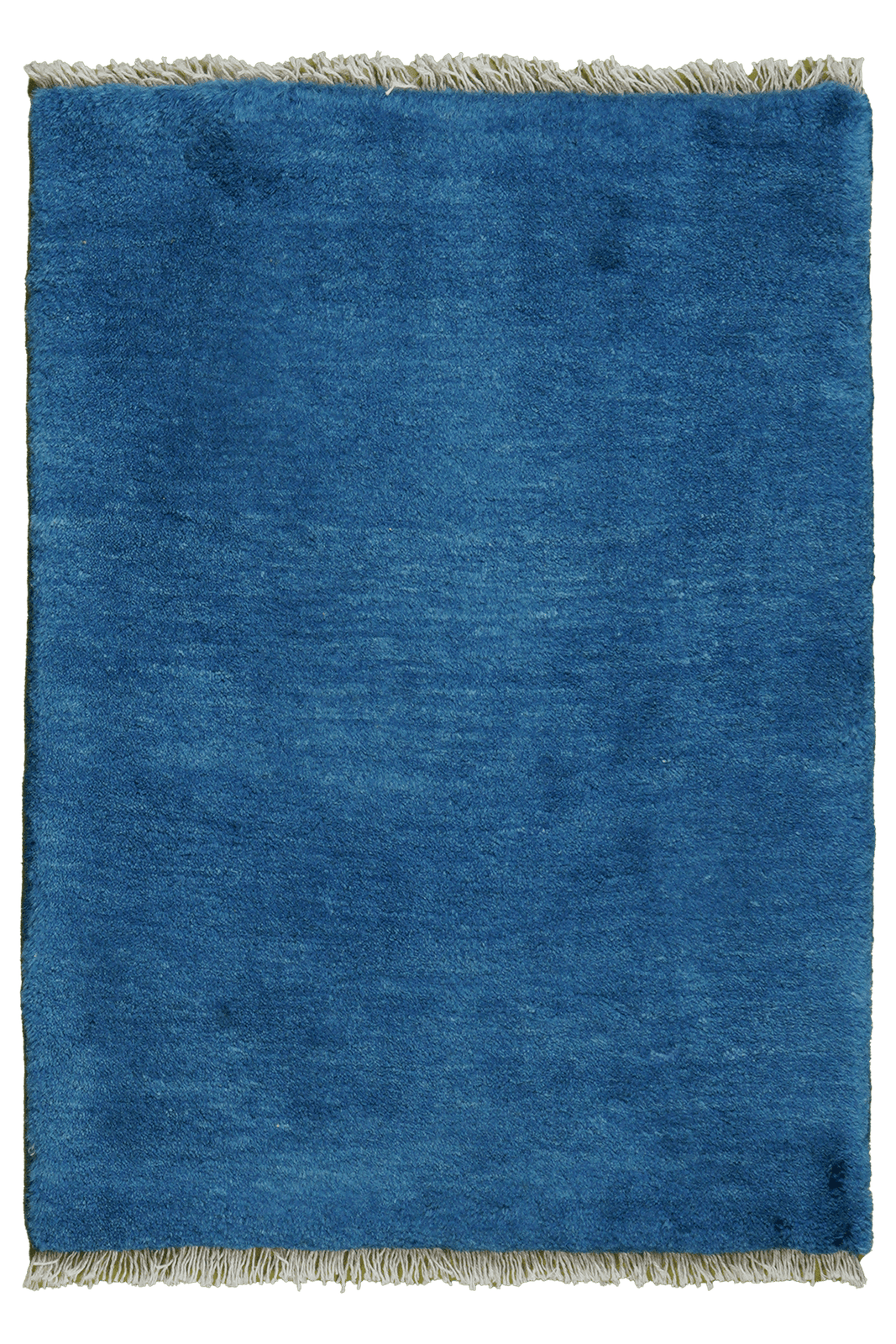 Gabbeh — Hand-knotted, 65x87 cm, Blue, 100% Virgin Wool | Main view