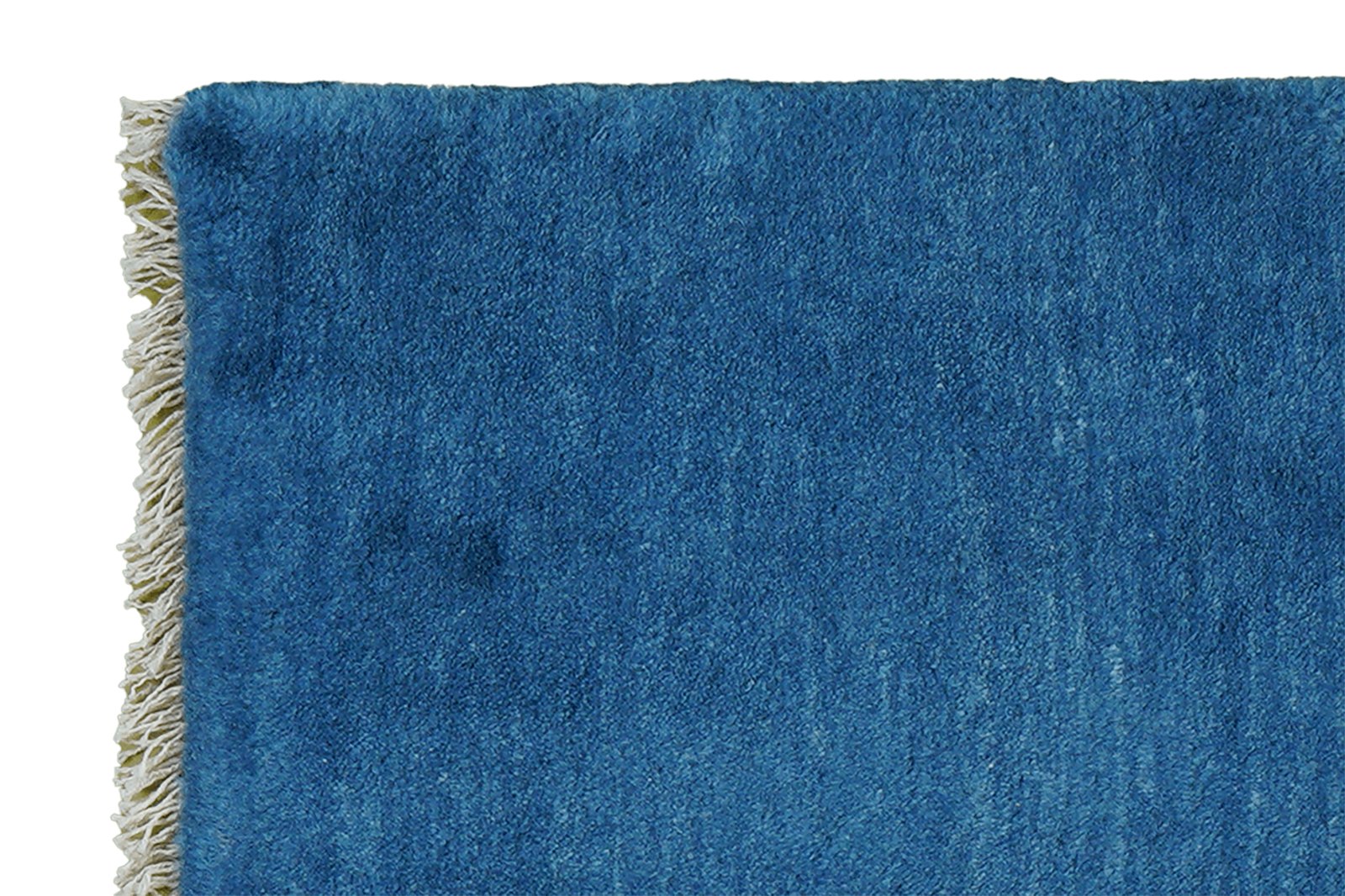 Gabbeh — Hand-knotted, 65x87 cm, Blue, 100% Virgin Wool | View 3