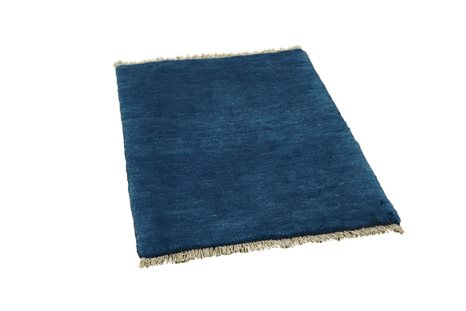 Gabbeh — Handgefertigt, 87x65 cm, Blau, 100% Virgin Wool | View 5