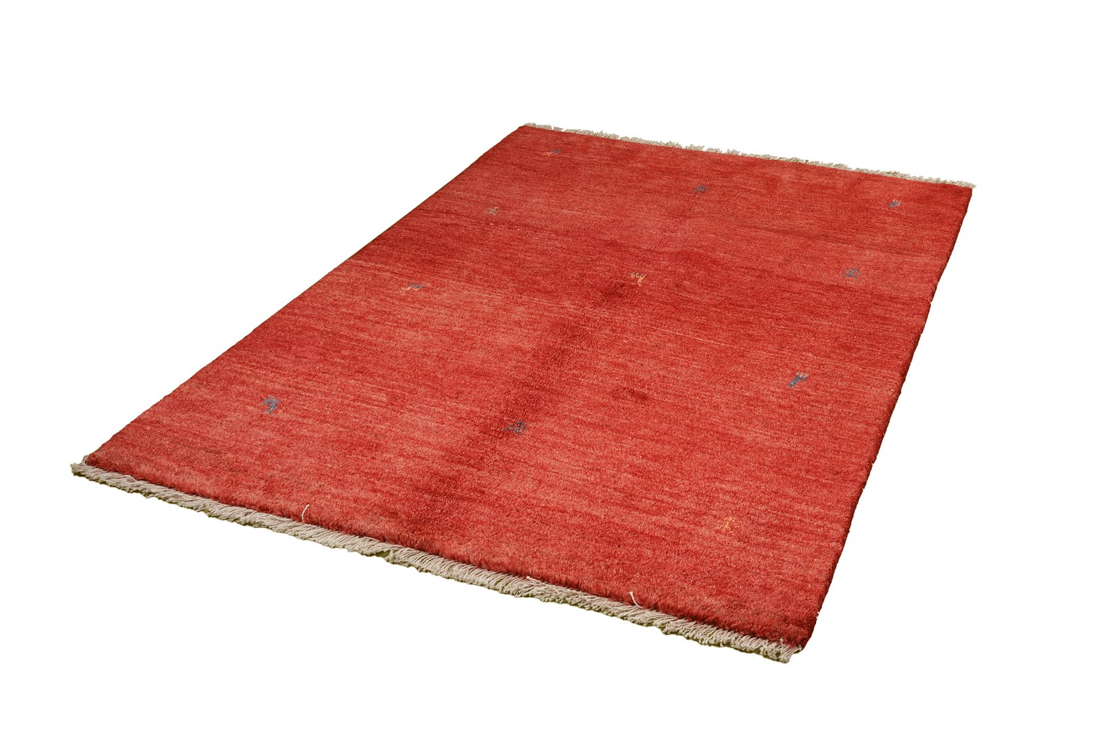Gabbeh — Hand-knotted, 130x173 cm, Red, 100% Virgin Wool | View 5